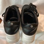 Juicy Couture BLACK PLATFORM SNEAKER WITH RHINESTONES SIZE 8.5 Photo 4