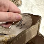 Fly London  Yadi Peep Toe Leather Wedge Sandal Sz 8.5 Photo 7