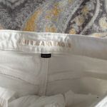 American Eagle  cross waist white mom jeans size 4 short Photo 2