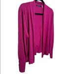 Nic+Zoe NWT  Book Club Open Cardigan - Hot Plum Photo 3