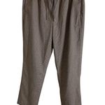 Nicole Miller Women's Plaid Pants, Front Pockets, Drawstring Size 8 Photo 0