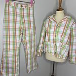 Big Bud Press Sailor Jacket Pant Set in Spring Plaid Medium Photo 0