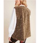 Anthropologie  Akemi + Kin Alonna Teddy Plush Vest Jacket One Size Photo 8