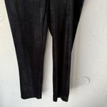 Chico's  Pants Womens S Black Velvet Ankle Stretch‎ Trousers Slim Straight Classic Photo 2