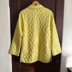 Burberry  London | Butter Yellow Quilted Puffer Field Style Jacket | Large Photo 1