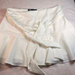 ZARA  Cream Midi Skirt Photo 3