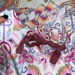 Matilda Jane  Breathe Deeply tank small layered ruffle paisley scoop neck ties Photo 7