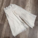 Cami NYC NWT  White Romantic Silk Lace Blouse‎ Large Long Sleeve Neutral Cameron Photo 11