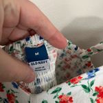 Old Navy  Linen Blend Floral Romper Cami Straps Pocket One-Piece Size M Photo 4