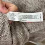 Eileen Fisher 100% Linen Tan Split Hem Tunic Short Sleeve Size Small Photo 5