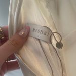 Meshki Mini White  Open Back Dress Photo 4