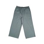 NWT Joules Lindale Khaki Green Pull On Culotte Trousers Cotton Lagenlook Size 10 Green Photo 1