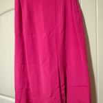 Elegant Silk Made in France Pink Women's Skirt Size 10 Photo 1