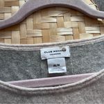 Club Monaco Club‎ Monaco beige & gray colorblock cashmere sweater Photo 1