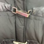 Larry Levine ‎ down, puffer coat with fox tail fur trim with flaws womens small Photo 5