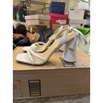 Sam Edelman  Women's Kia Block Heel Sandal‎ Ivory Size 7.5 Photo 1