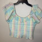 Love Shack Fancy Saba Smocked Crop Top Photo 7