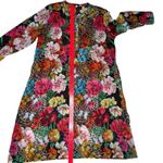 Johnny Was NWOT Sandra Seaside Dress M Floral Butterfly Leopard Boho Pockets Photo 10