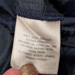 Elevenses  Linen Pants‎ Womens 10 Trouser Straight Leg Dressy Navy Blue Classic Photo 3