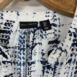 Willi Smith  Patterned Blouse 3/4 Sleeve Sz Small Photo 2