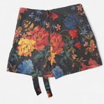 Stradivarius  Floral Skort With Front Tie Details Photo 1