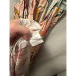 Paper Heart NWT  Pink Fruit Linen Blend Maxi Dress Size XL Tropical Beach Vibe Photo 3