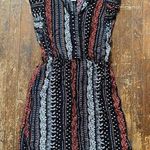 Faded Glory  Boho Print Short Sleeveless Dress Size LG 12/14 Photo 0