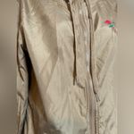 Tan Rose Empyre Streetwear Clothing Windbreaker Full Zip Luxury Jacket Medium Photo 4