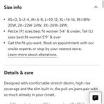 NWT Spanx Pull On Flare Jeans Midnight Shade Sz XS Petite Blue Photo 8