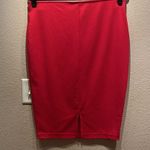 Forever 21 Plus Women’s Red Stretchy Pencil Skirt Size 2X Photo 3