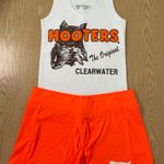 Hooters New  girl Uniform tank and shorts Outfit size Xs Photo 0