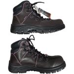 Avenger Work Boots Waterproof Composite‎ Toe Women's Size 9.5 Brown Pink Photo 4