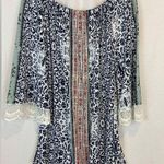Peter Nygard  Boho Mixed Media Tunic Top Women’s Size Small Photo 4