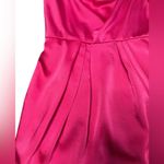 BCBGMAXAZRIA  One Shoulder Barbie Pink Prom Mini Dress New with Rags NWT Photo 4