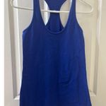 Lululemon Womens Navy Athletic Racerback Tank ABOUT XS Blue Photo 1