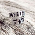 Howdy Stamped Ring Photo 0