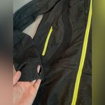 Lululemon Scuba Zip Up Hoodie Gray and Lime Green ~ Size 6 Photo 1