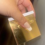 Gorjana gold brass plated abstract Earrings Photo 1