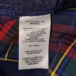 Vineyard Vines  Womens Jolly Plaid Jamie High Rise 5‎ Pocket Pants 6 Photo 5