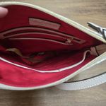 Dooney & Bourke Womens Crossbody Maxi Quilt Purse Logo Handbag Taupe Pink Photo 5