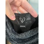 Windsor  Mini Dress Black Silver Sparkle Sleeveless‎ Party Cocktail Dress L Photo 2