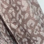 Plaid leopard scarf big‎ soft warm fringe NEW Photo 2