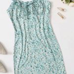 SheIn Blue Floral Dress Photo 0