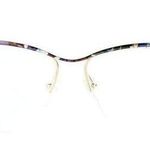 Tiny French Logo Paris Gold Wire Eyeglasses Frame France Vintage 1980s Deadstock Photo 0