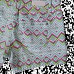 CP Jeans  Juniors Mint Green Aztec Print Shorts - Size 5 Photo 4