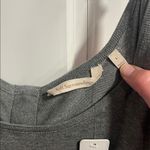 Soft Surroundings  Margulies Sweater in Heather Grey with Zipper Back Size L NWT Photo 2