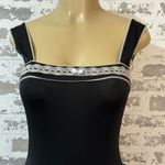 Princess Polly  Black Bodysuit with Lace Detail Photo 7