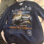Altar'd State Corvette navy graphic crew neck Photo 0