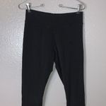 FILA  black colorful logo ankle length athletic leggings Photo 1