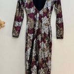 Dress the Population Emery Sequin Scoop Back Dress Photo 5